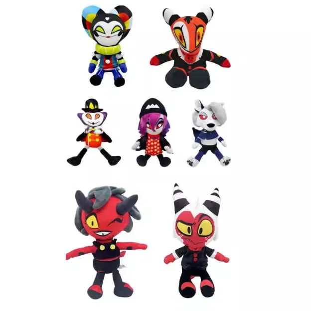 Hot Anime Animation Derivatives Plush Doll Blitzo Moxxie Millie Loona Stolas·Goetia Comfortable Soft Festival Gift for Friend