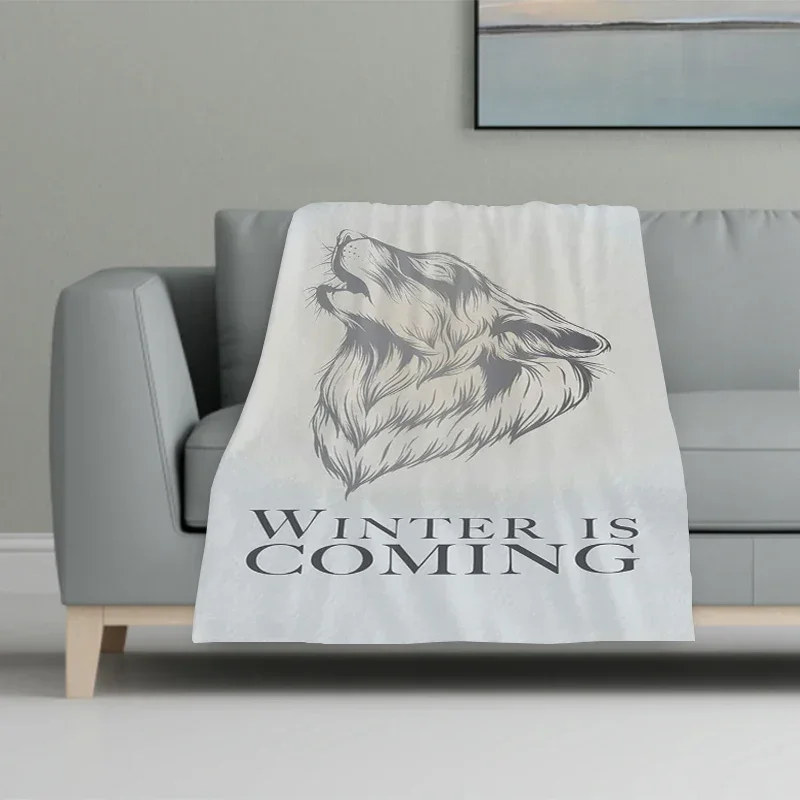 

Game Thrones Sofa Baby Blankets Bedspreads Blanket Double Bed Comforter Furry Winter Bedspread The Knee Warm Baby Throws