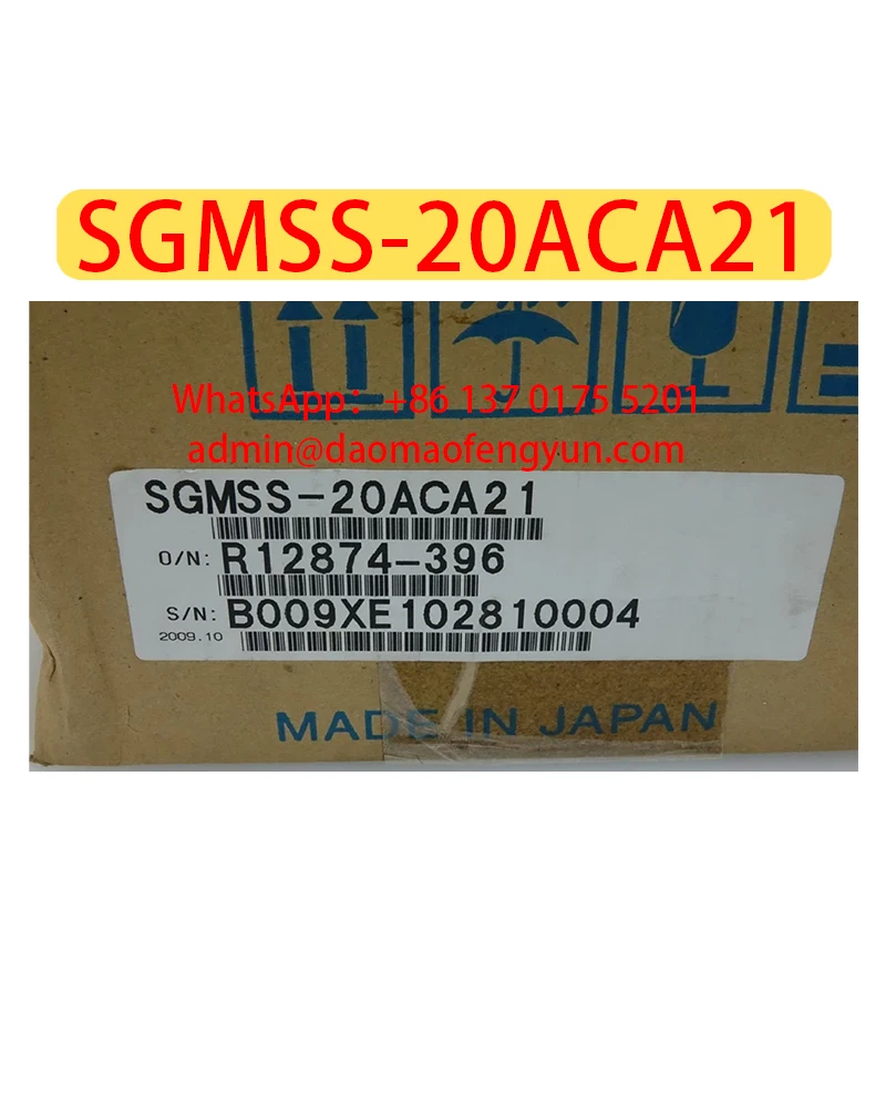 

SGMSS-20ACA21 Brand New Servo Motor，SGMSS 20ACA21，Fast shipping