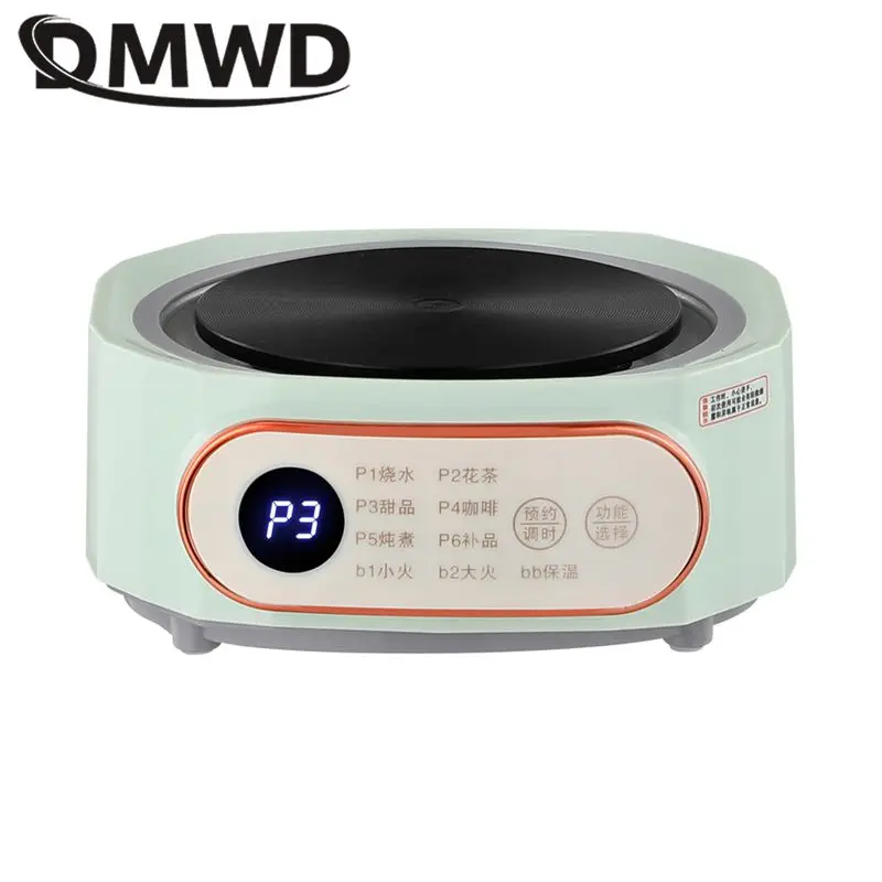 Multifunktionaler Elektroherd Mini-Heißplatte Induktionsherd Tragbarer Teekessel Moka Kaffeewärmer Heizung Furnance Warm halten