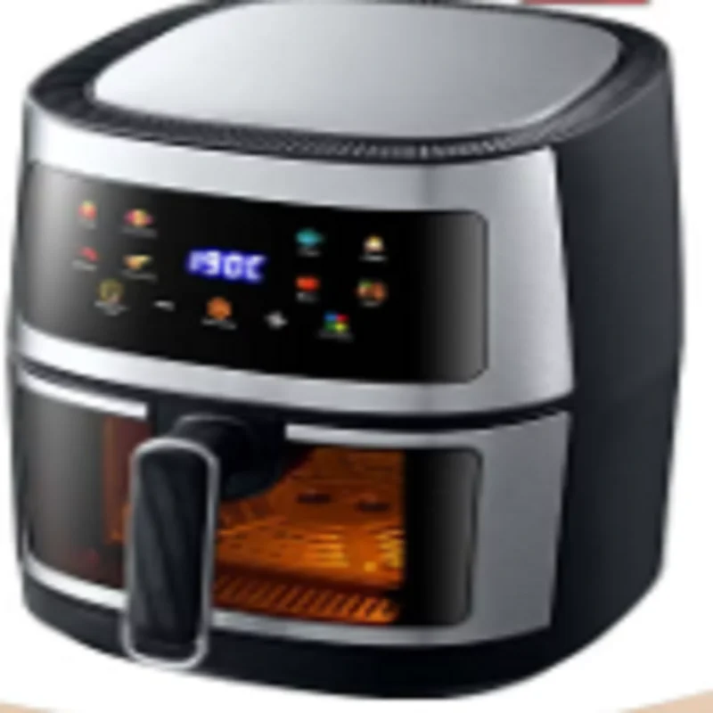 8L Air Fryer Oven Convection & Rotisserie Dehydrator Led One Touch Screen