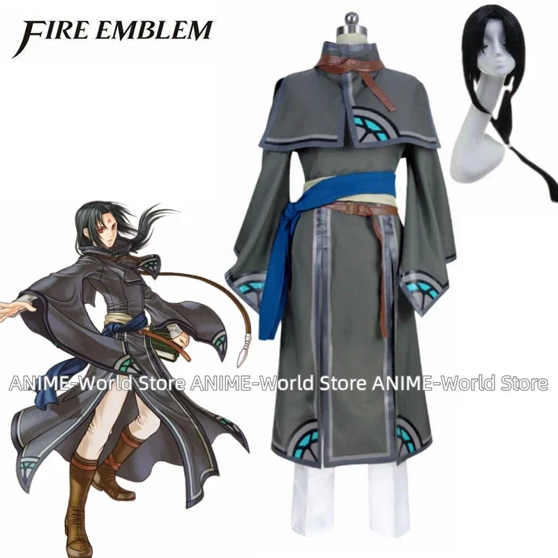

Game Fire Emblem: Radiant Dawn Soren Cosplay Costume Cute Dress Custom Made Wig For Girl Woman