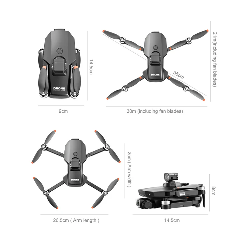 Imagem -06 - Controle Remoto Obstáculo Evitar Drone Gps Brushless Motor Aircraft Câmera Dupla Fotografia Aérea Rg109 Max