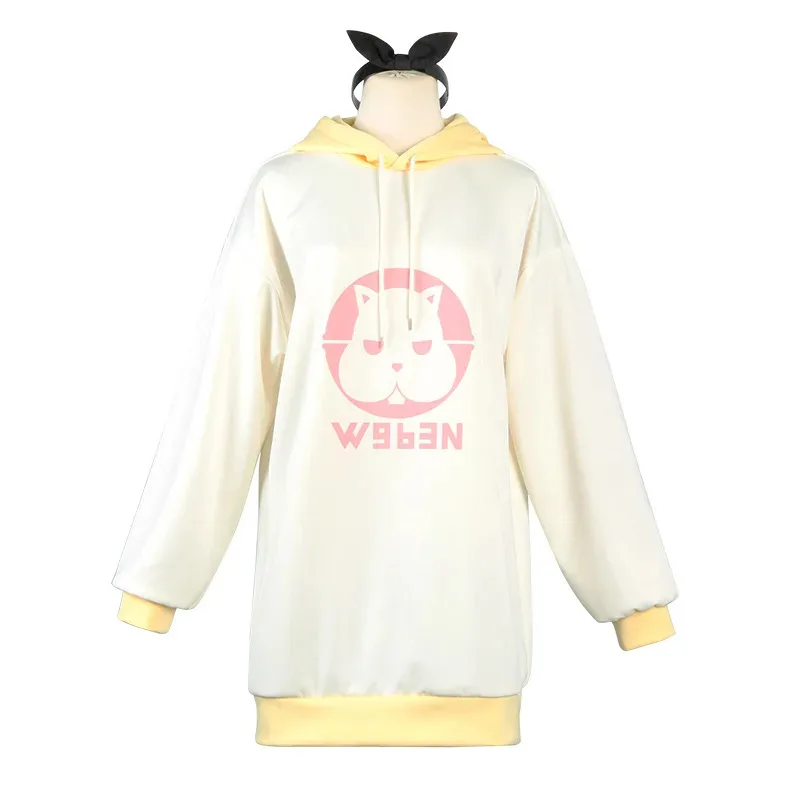 

2025 ♥ Новый аниме Lycoris Recoil Kurumi косплей костюм толстовка с капюшоном головные уборы толстовки костюмы на Хэллоуин ☆ ★