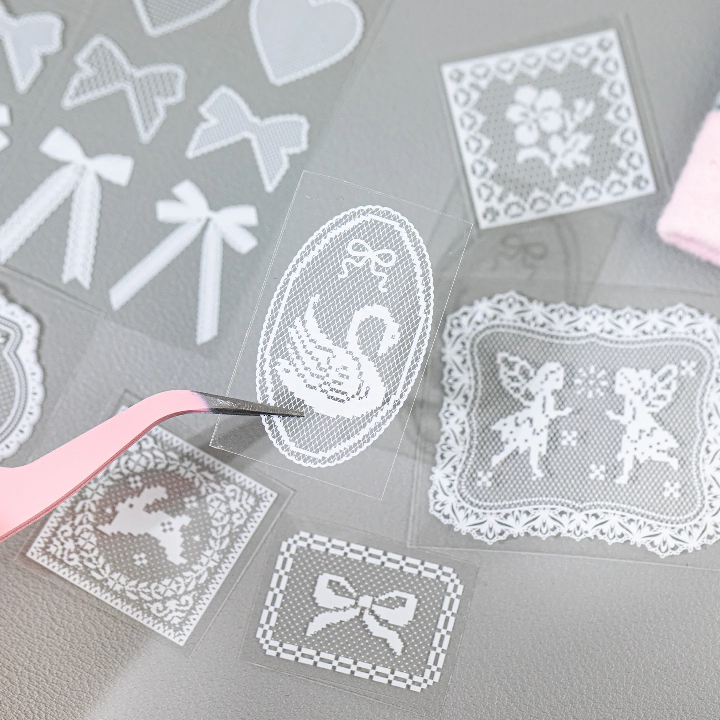 30sheets Kawaii Ins Basic Versatile Pattern PET Die Cut Coil Stickers Book DIY Diary Scrapbook Aesthetics Decoration Stickers