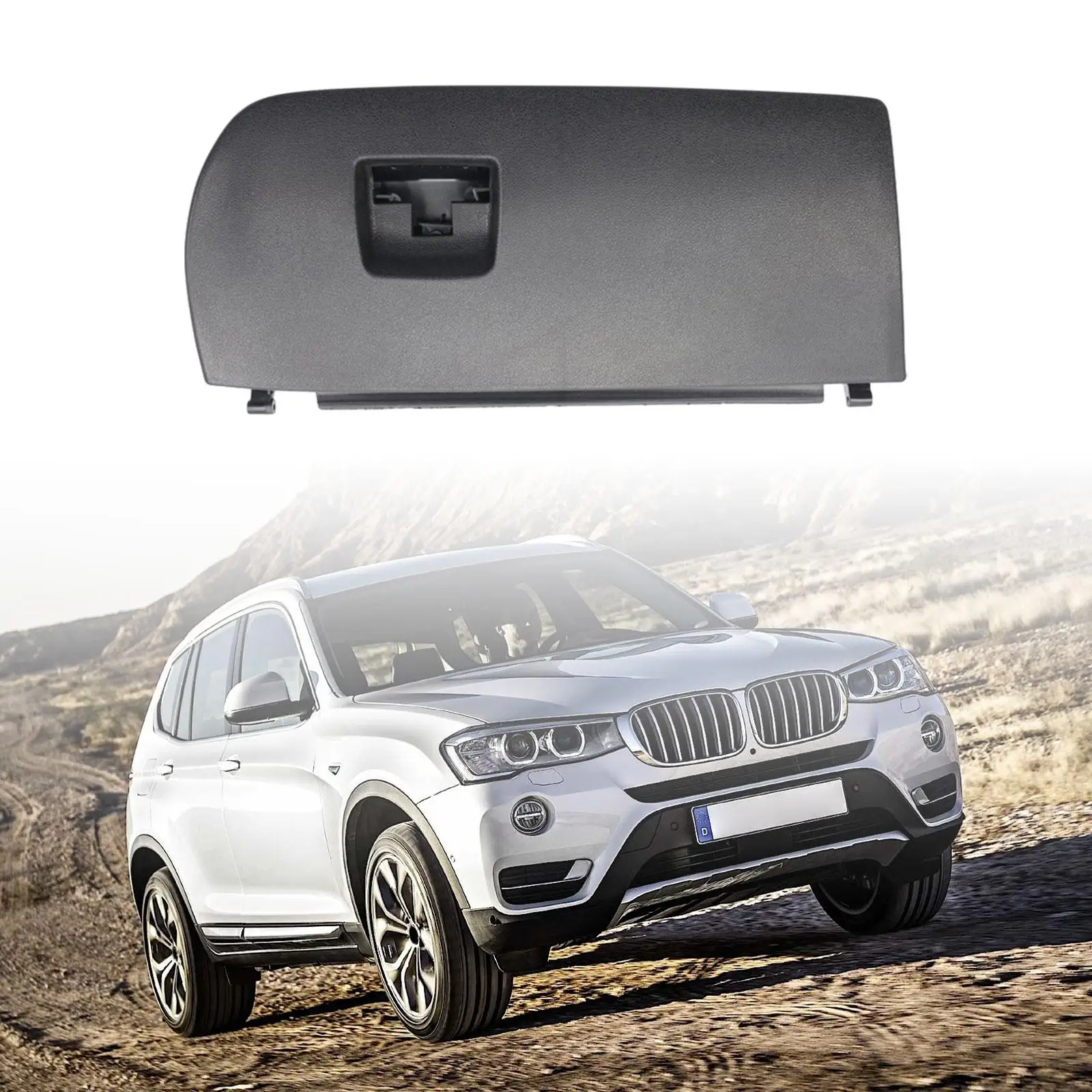 

Glove Storage Door Cover Lid for BMW x4 F26 15-18 x3 F25 2011- 2017