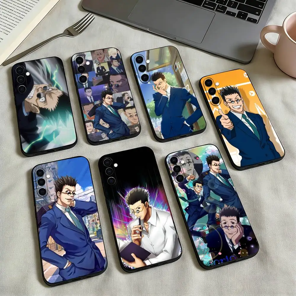 

Leorio HXH-h X Hunter Phone Case For Samsung Galaxy A73,A72,A71,A70,A53,A52,A51,Others Soft Black Cover