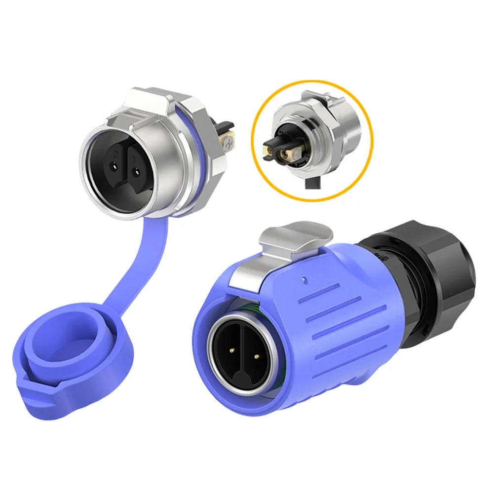 Industrial Grade Solder Connector with 2 3 4 or 5 Pins for Automotive Marine Agricultural and CCTV Installations