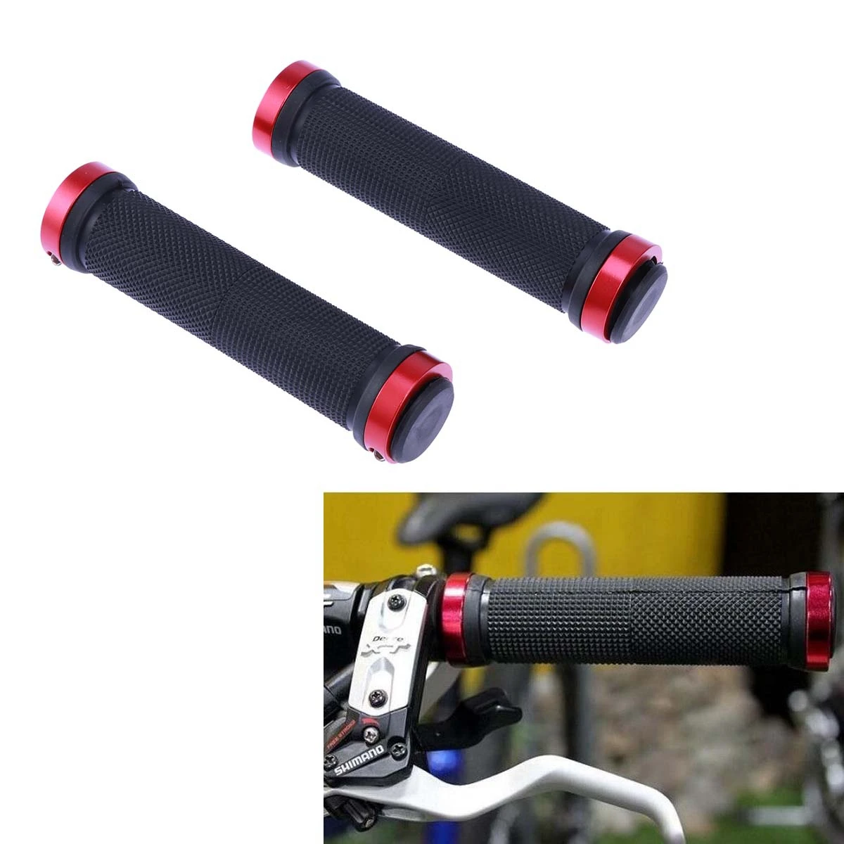 

handle sleeve set antiskid handle sleeve set bike handle sleeve set a pair of handle sleeve for mountain bike