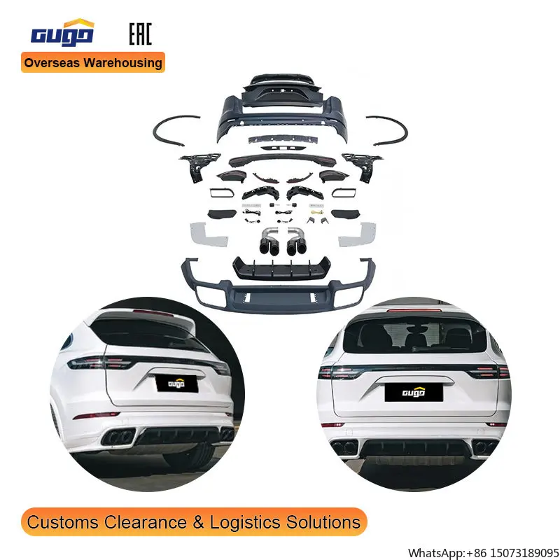 

Bodykit GUGO для Bodykit 2011-2014, обновленный до 2023, задняя дверь и встроенный комплект задних фонарей