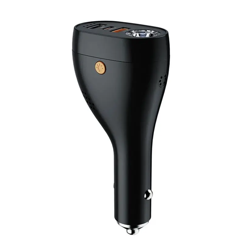 

AS57-7 In 1 Emergency Car Safety Hammer LED Flashlight 22.5W Super Fast Charging Portable Car Emergency Tool