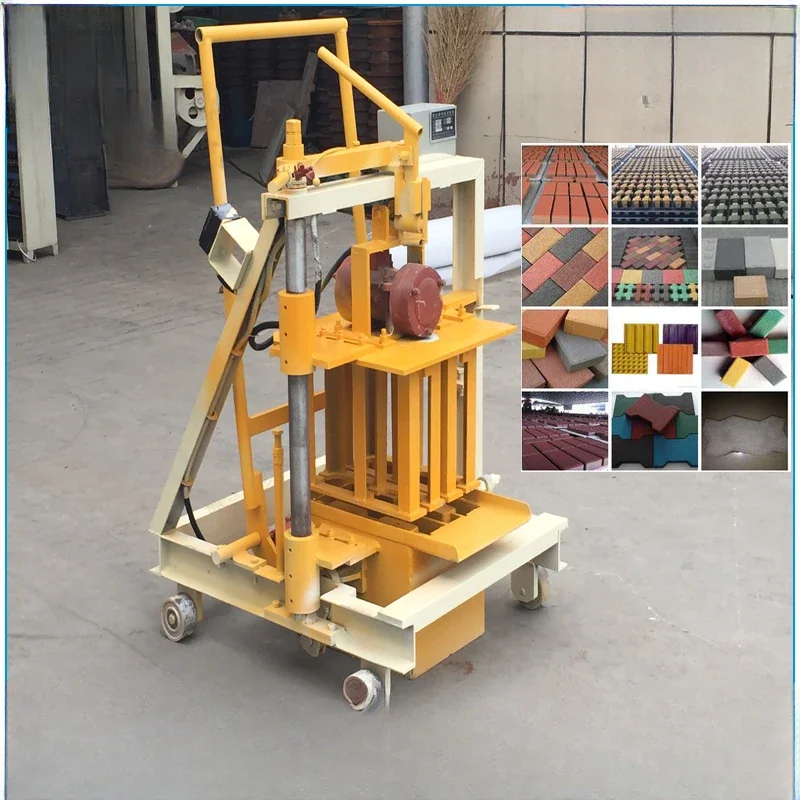 Automatic Concrete Hollow Block Brick Making Machine