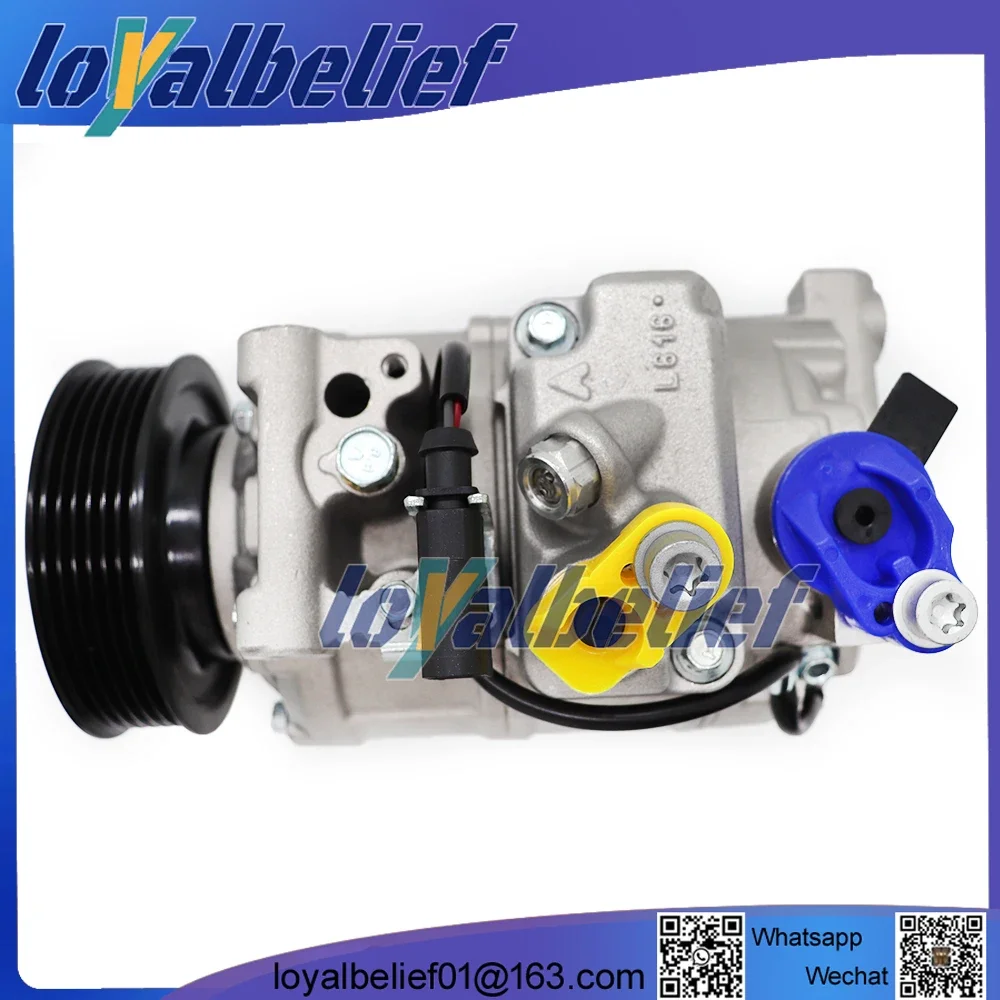 Auto AC Compressor For Audi A6 4F2 C6 2004-2010 4F0260805P 4F0260805N 4F0260805G 4F0260805S 4F0260805M 4F0260805J 8E0260805BF