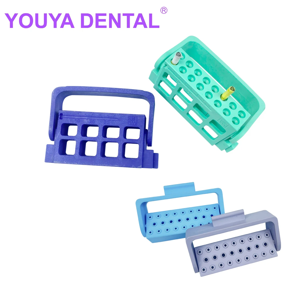 

Dental Burs Holder 8/26 Holes Dentistry Bur Drill Sterilization Disinfection Holder Dentist Endo File Holder For Dentist Tools