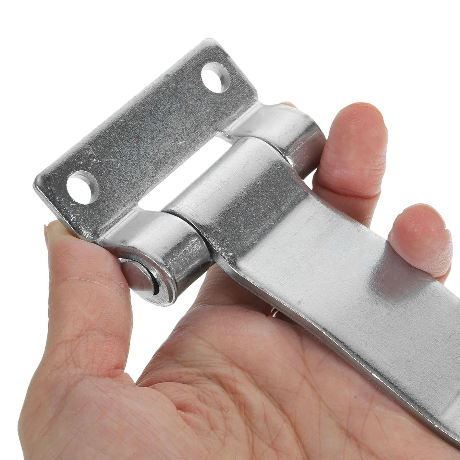 

2pcs Galvanized Heavy Gate Hinges For Wooden Fences Heavy Duty Duty Cabinet Door Damping Reinforced Gate Hinges for Wooden