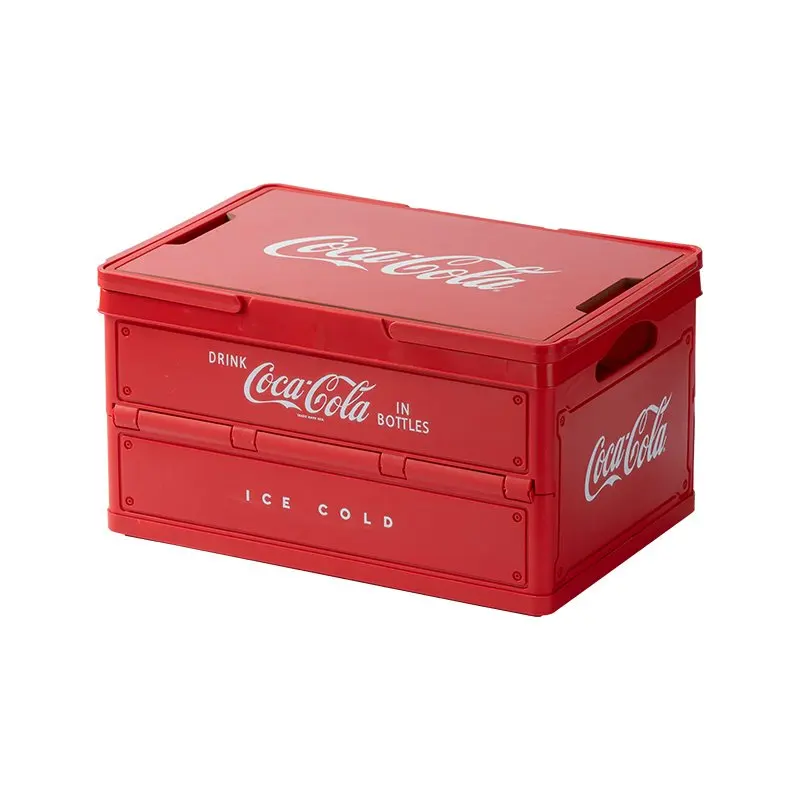 Coca Cola 30ML campingopbergdoos, opvouwbare tafeldoos, kledingopbergdoos, doos met grote capaciteit, campingorganisator kofferbak