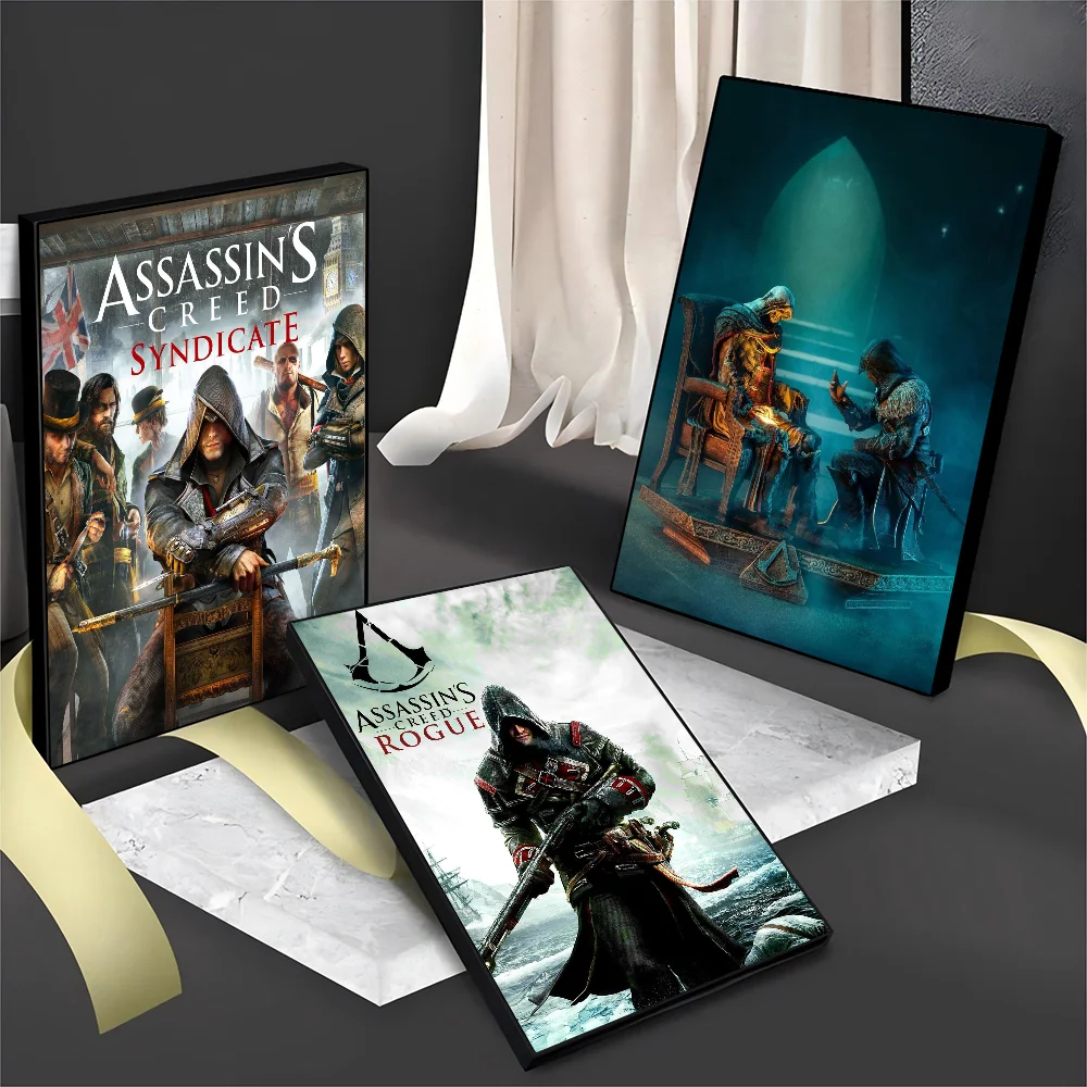 Game Assassin S Creed Anime Posters Sticky Whitepaper Sticker DIY Room Bar Cafe Kawaii Room Decor #2