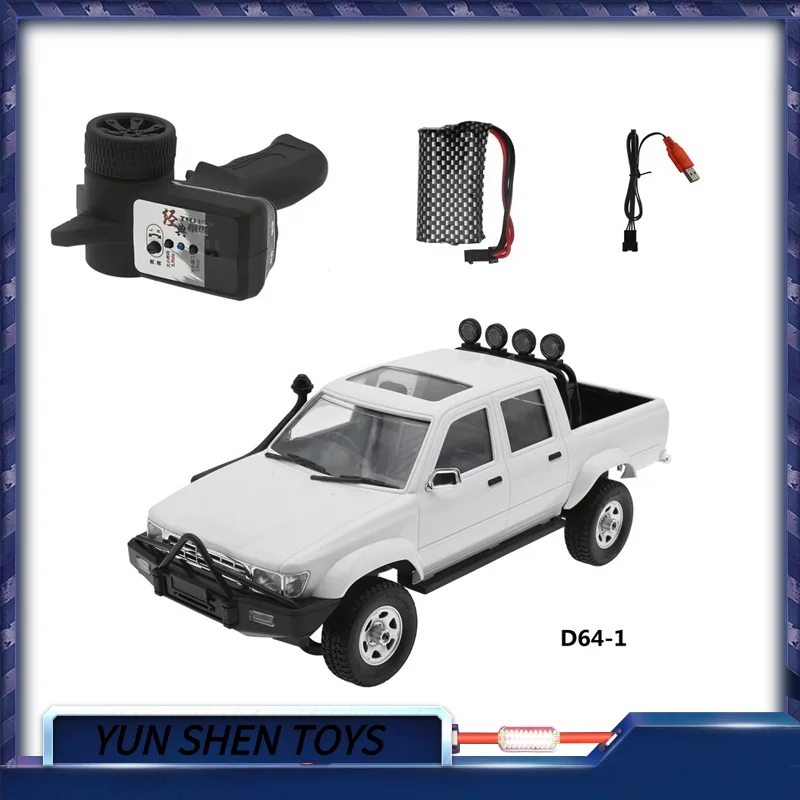 

D64-1 D-64 1/16 полномасштабная имитация 2,4 г беговые скалолазания гонки полномасштабный пикап с дистанционным управлением автомобиль детский подарок