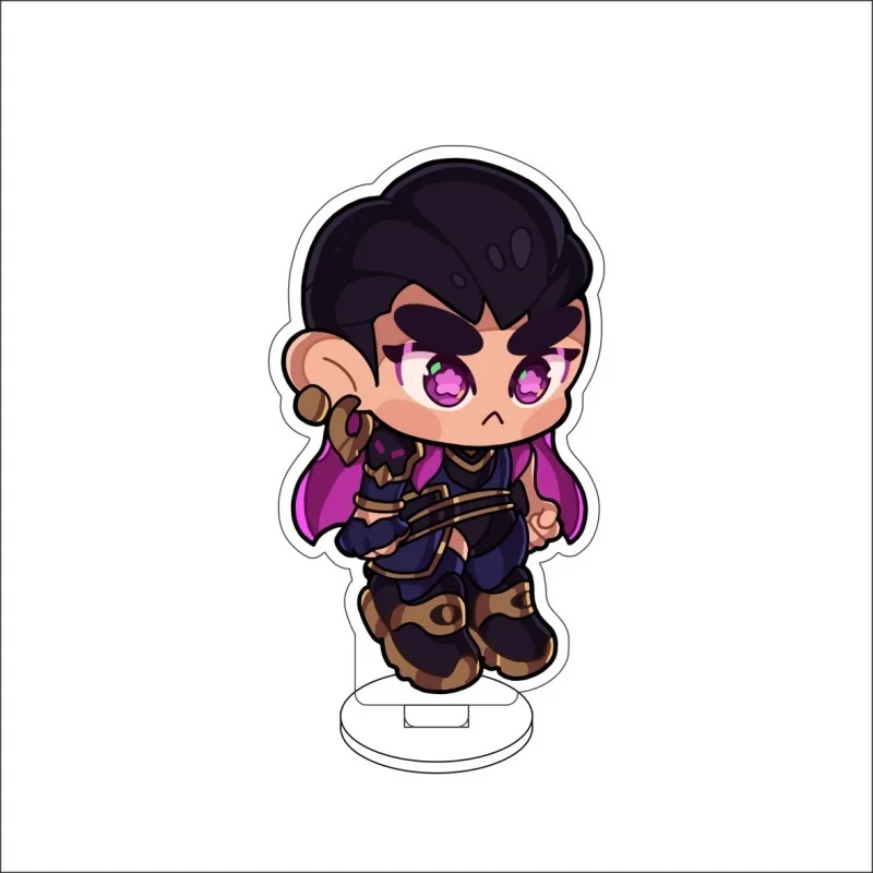 VALORANT Killjoy Reyna Skye Yoru Astra الشكل حامل أنيمي HD الاكريليك حامل الدائمة مكتب زينة هدية الهالوين 10 سنتيمتر