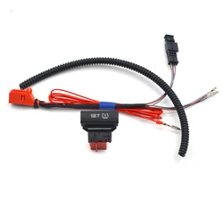 1ZD 927 127 1ZD927127 SWIEES NEW TPMS Tire Pressure Warning Switch BUTTON with Harness Set For Octavia 1ZD 927 127 1ZD927127