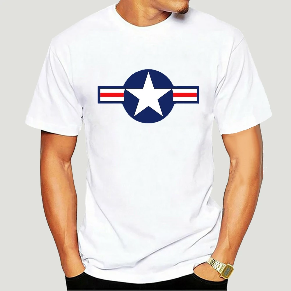 Black Army Air Corp Vintage Short Sleeve T-Shirt 9015X