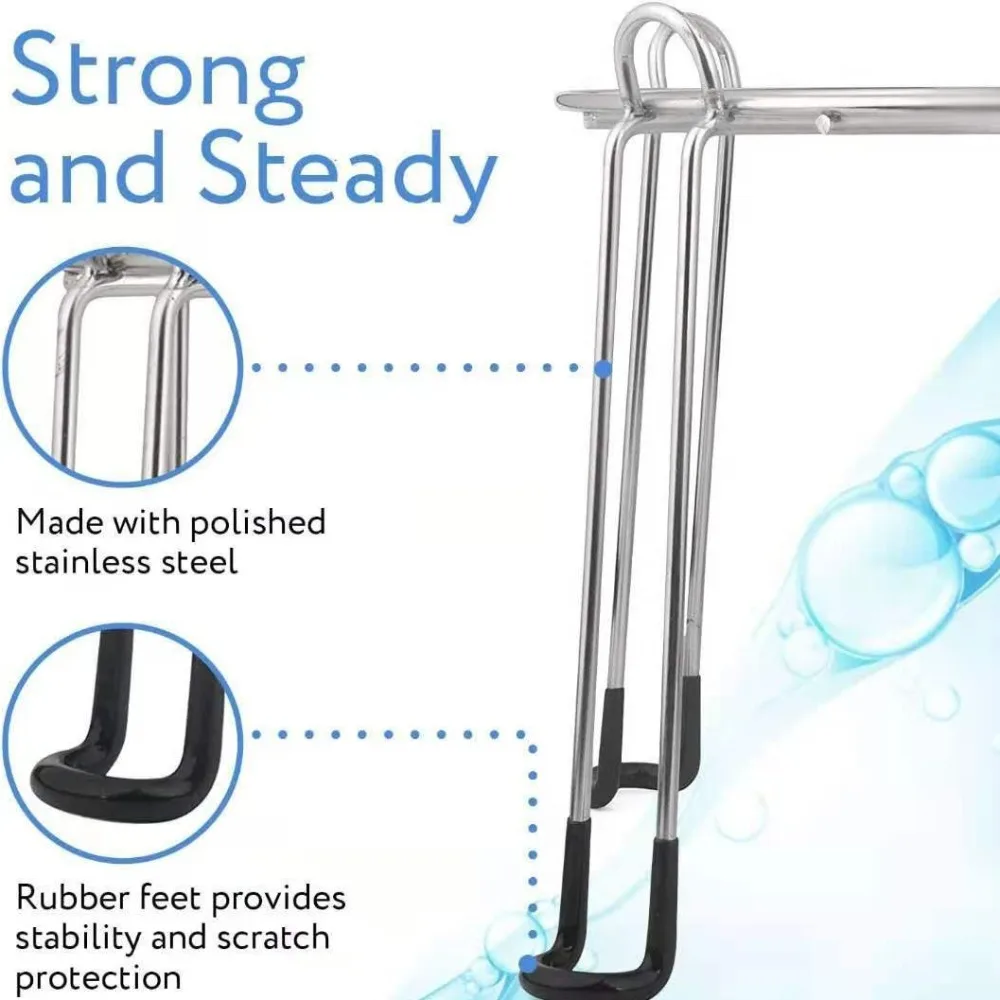 Water Filter Stand for Most Medium Gravity Fed Water Coolers Stainless Steel Purifier Support