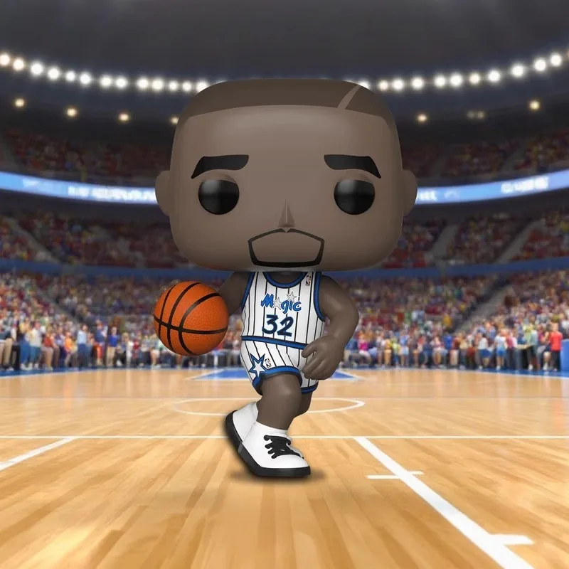 

FUNKO POP NBA Orlando Magic Jersey: Shaquille O'Neal аниме украшение для рабочего стола орнамент модель игрушки Коллекционная модель
