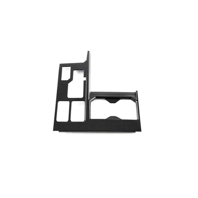 

ABS Gear Shift Panel Cover Cup Holder Trim For Toyota 2022-2023 Accessories ,ABS Carbon Fiber
