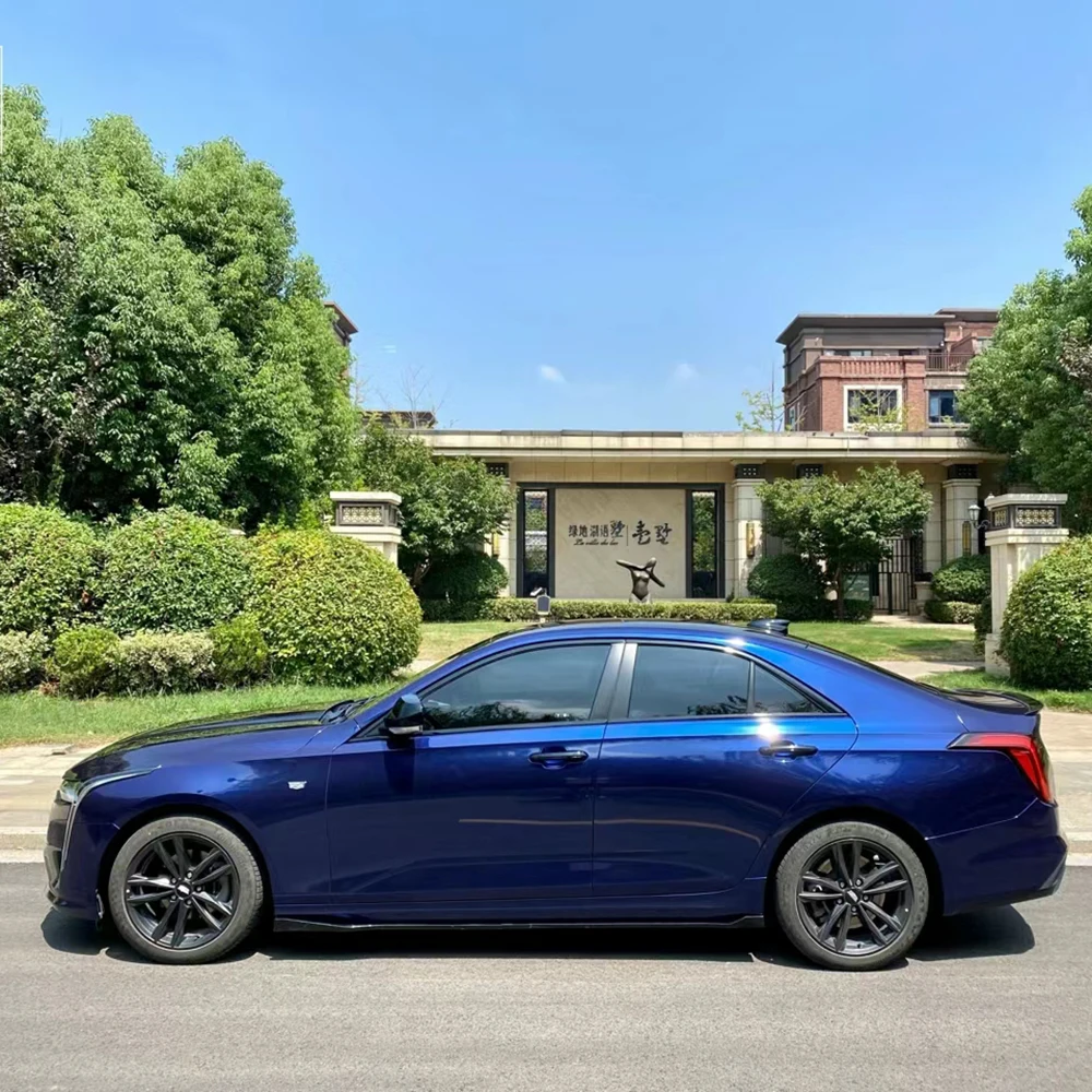 

Gentian Blue Carbon Fiber Weave ПЭТ-подложка Виниловая пленка Глянцевая металлическая защитная пластиковая пленка для автомобиля