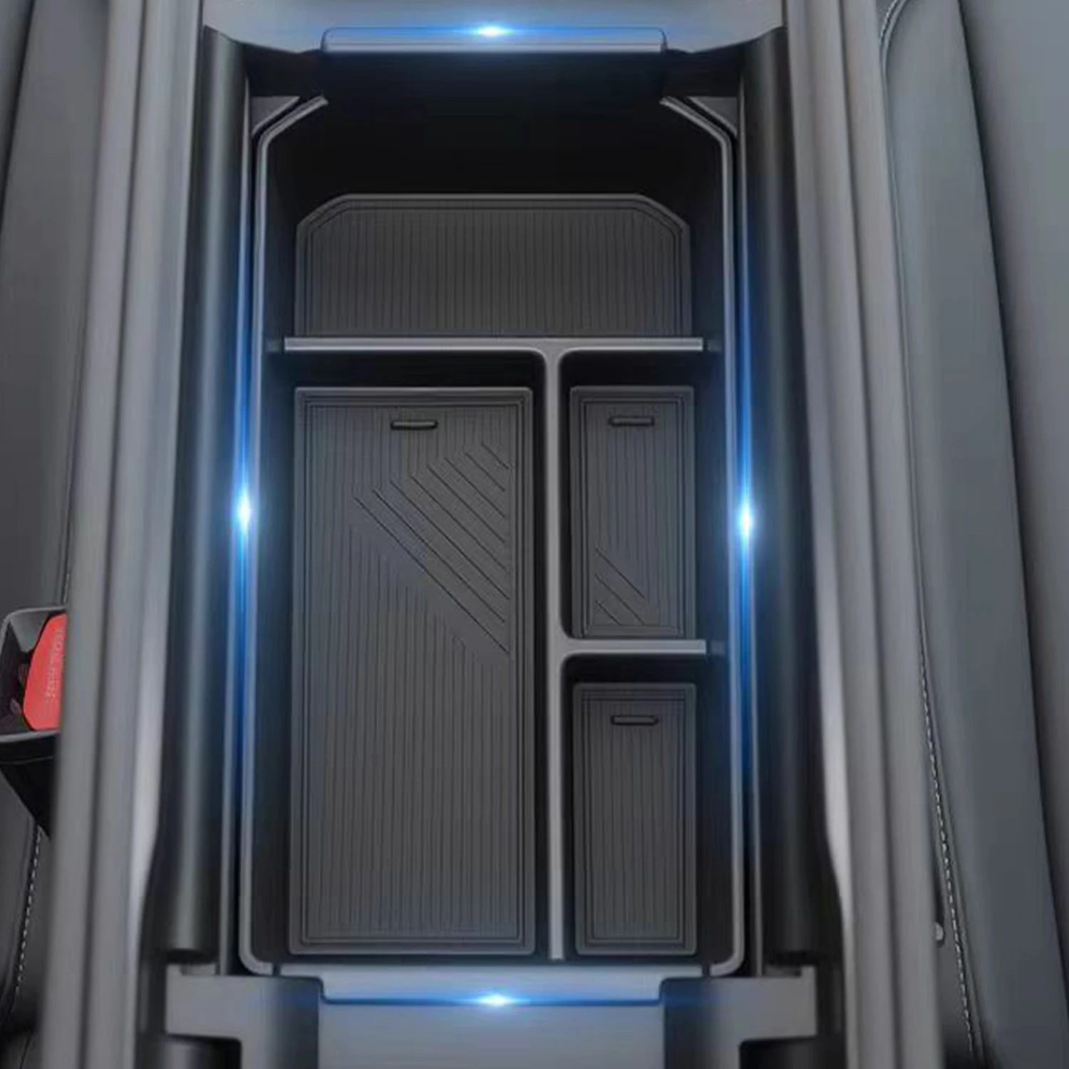 

Car Interior Center Console Armrest Storage Box Organizer Tray 1pc For Chery Jaecoo 7 Jaecoo J7 2024 2025