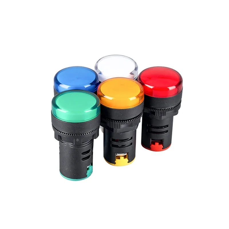 Power Indicator AD16-22D/S LED Signal Light High Brightness Green/Red/Yellow/White/Blue