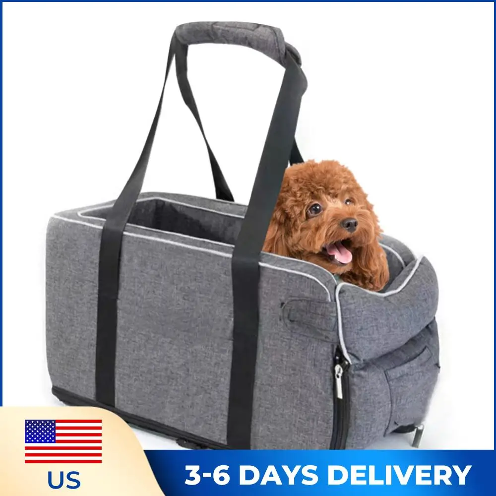 

Многофункциональное автокресло для собак на центральную консоль с плечевыми ремнями, удобное автокресло для щенков и маленьких собак