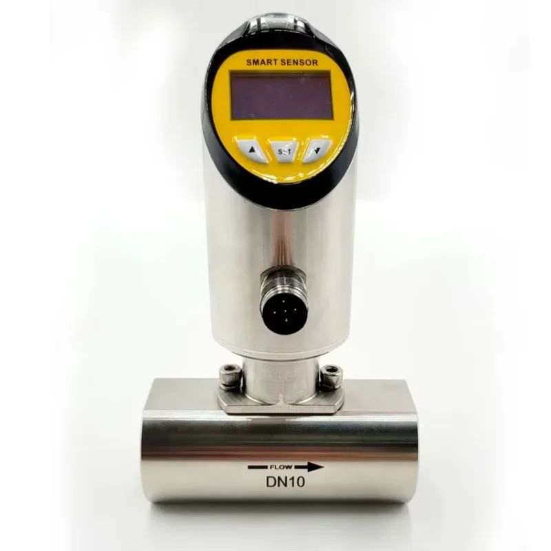 

Stainless Steel Turbine Digital Flow Meter OEM Customized Support Pulse Output Liquid Water Oil Flowmeter Sensor Manufacturers