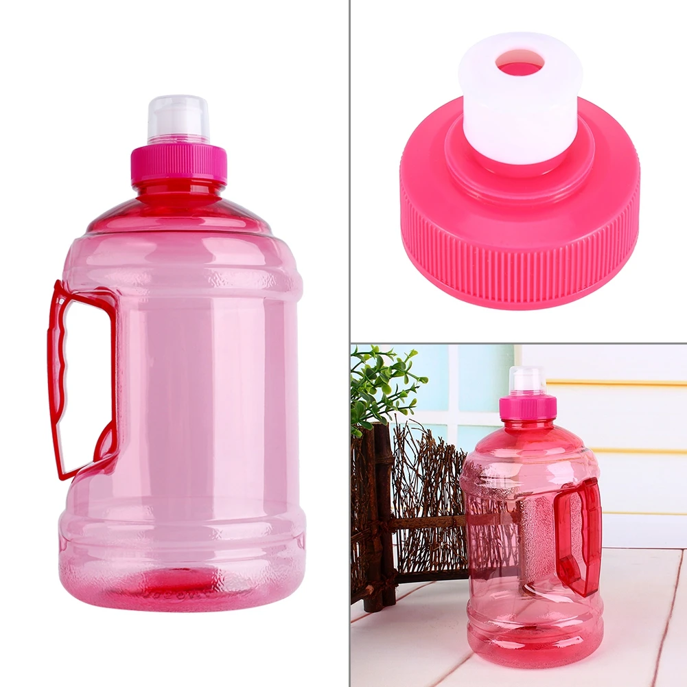 1L BPA Free Drink Water Bottle Cap Kettle PET Sport Picnic