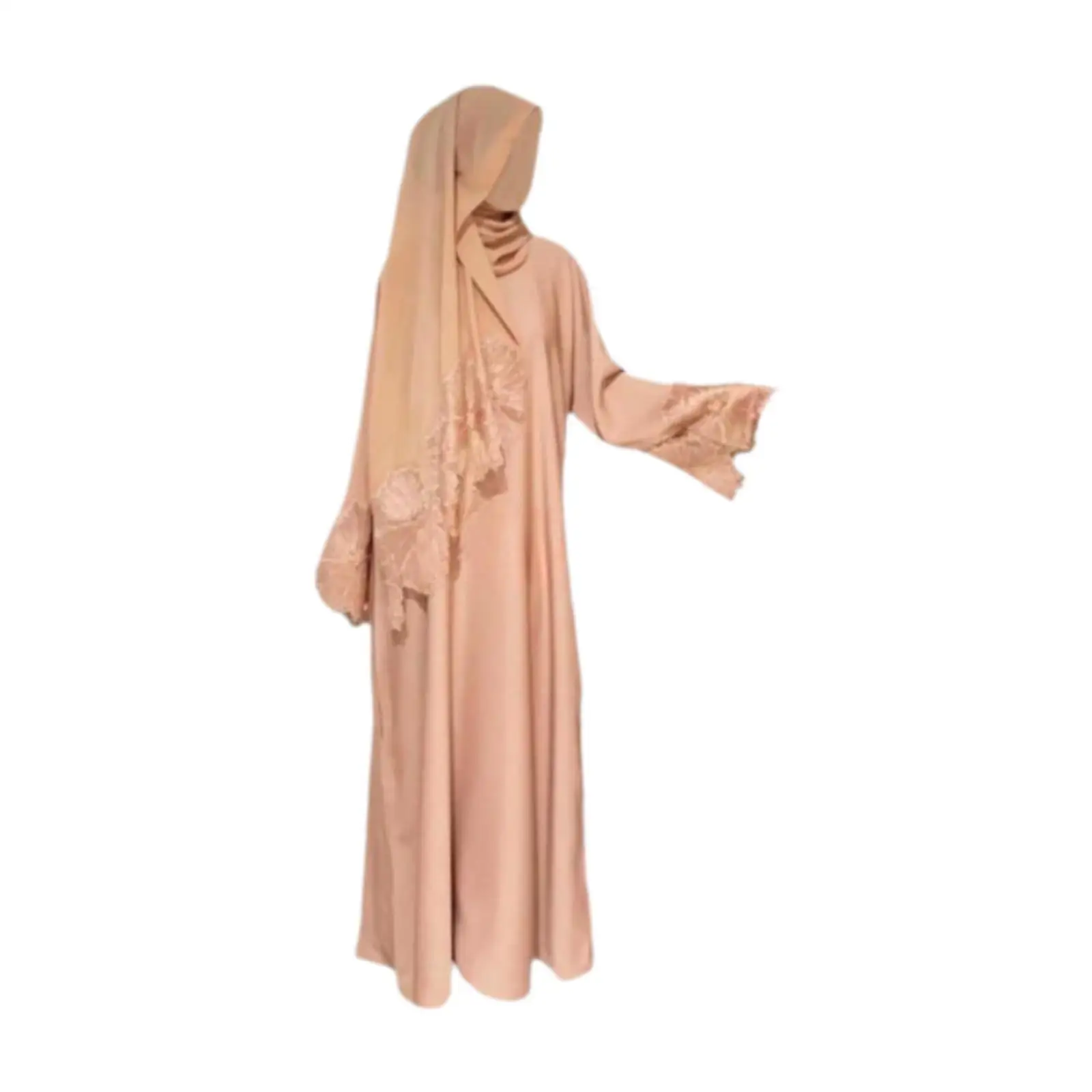 

Muslim Robe for Women with Headscarf Muslim Dress for Cultural Exchanges