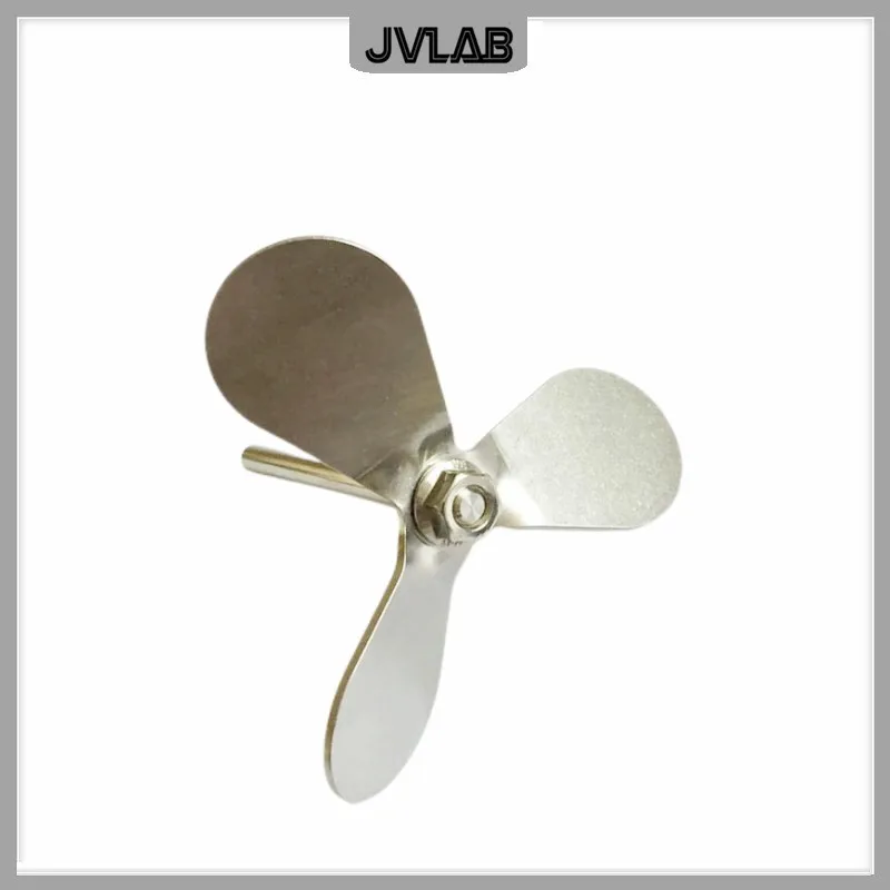 Stirring Blade Stainless Steel Mixer Impeller Lab Stirrer Paddle Three-blade Diameter 150 mm Inner Hole Aperture 12 mm