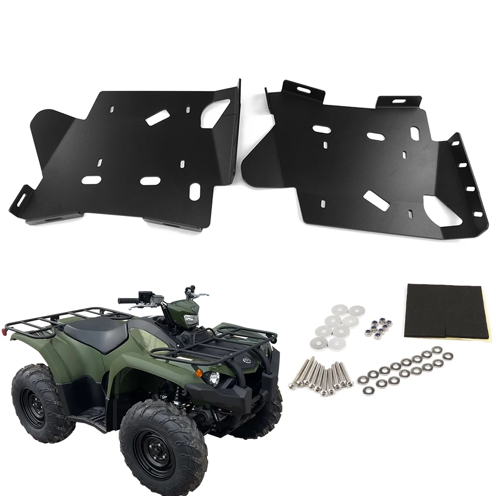 

Motorcycle Footwell Skid Plates Fit For Yamaha Kodiak 450 2018 2019 2020 2021 2022 2023 2024 2025 ATV Footwell Skid Plates