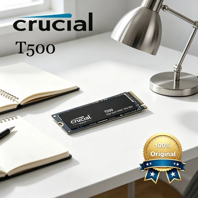 

T500 1TB Gen4 NVMe M.2 SSD 7300MB/s Gaming Internal Solid State Drive for PS5 Laptop PC CT1000T500SSD8 OEM Original Crucial