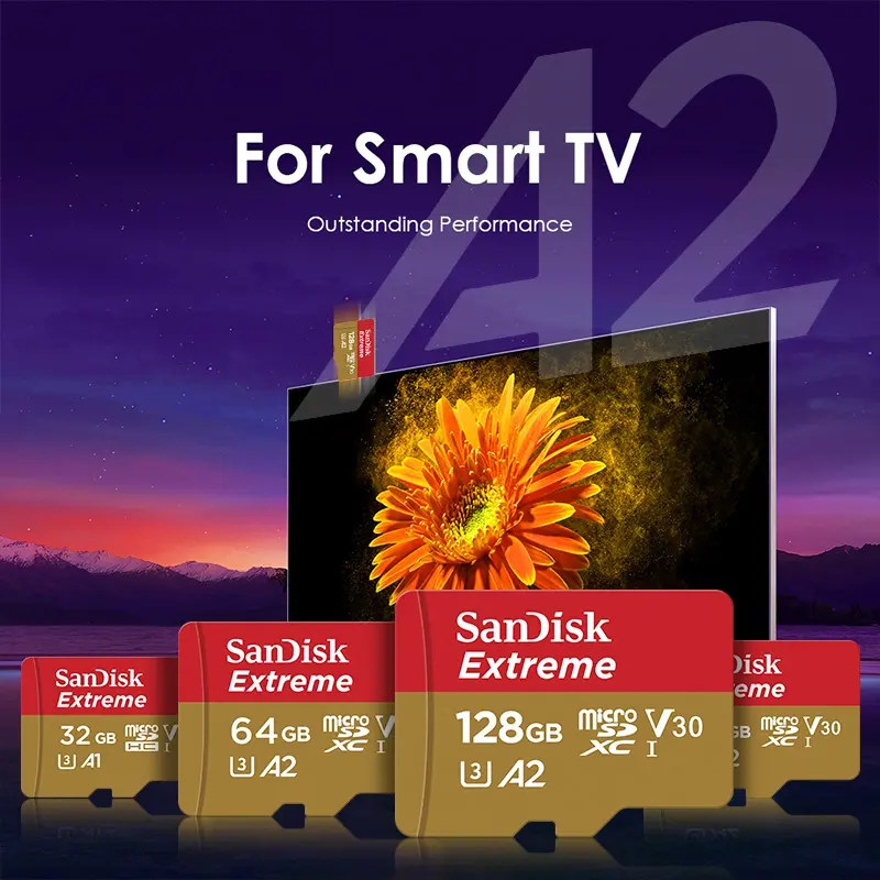 Sandisk Ultra A2 Micro SD Card 128GB 32GB 64GB 256GB Memory Card TF Flash Card Memory Cards 32/64/128GB for Phone - 4