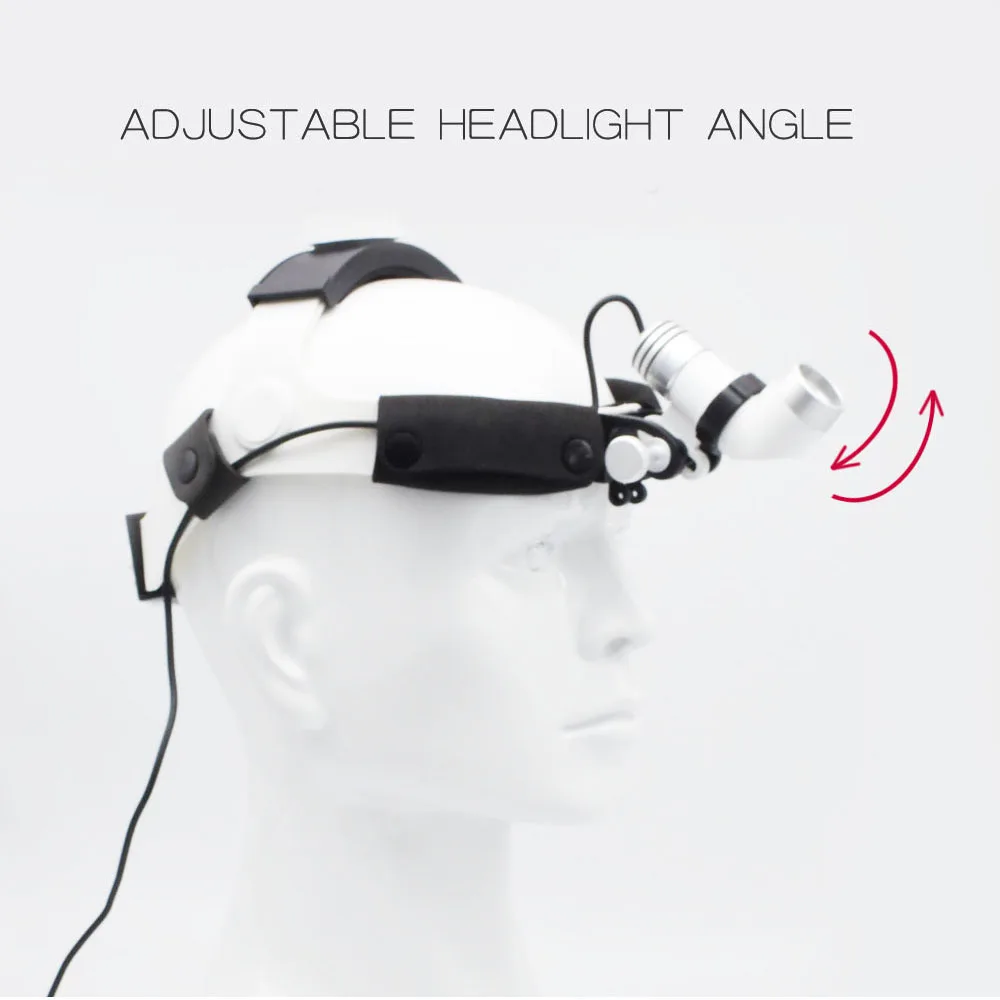 2026 KWS Brand High Quality Lightweight Portable Dental Medical Headlight LED Instrument Electric CE ISO AC/DC Powered Equipment