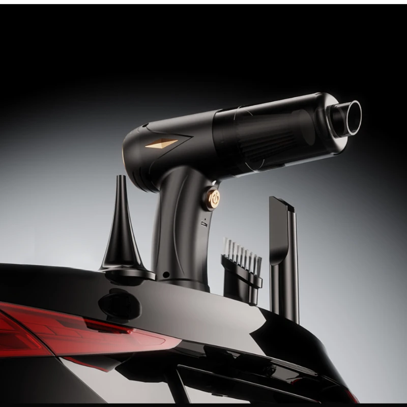 

Lightweight Cordless Handheld Vacuum for Car, Home, Pet Hair - Fast Charging, Rechargeable Mini Dustbuster, Portable Design, Pow