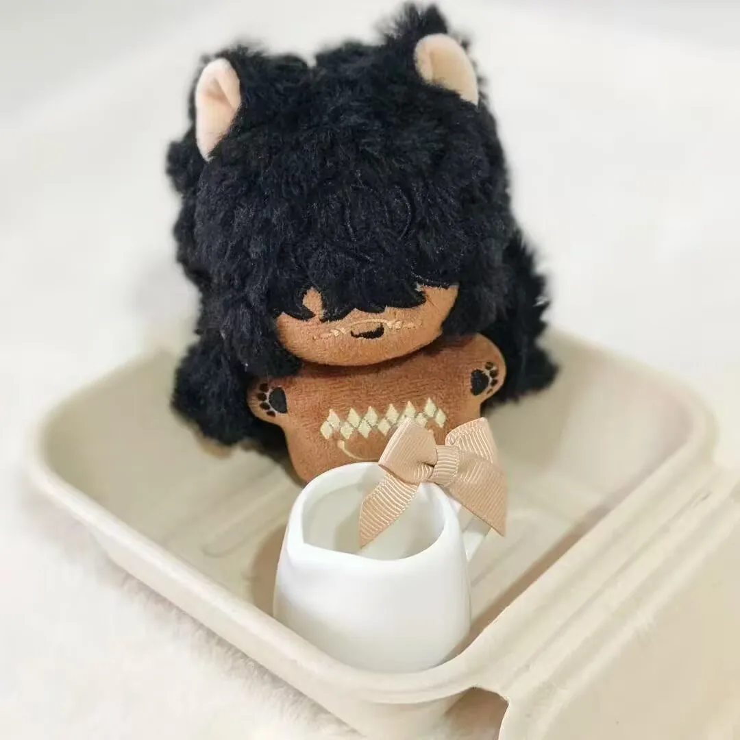 Original and official "Sultan's Game" attribute 10cm cotton doll chocolate cat pendant doll