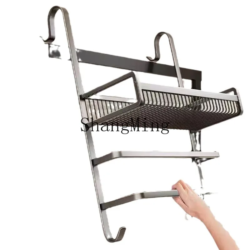 

Полка для туалета PYH без сверления, подвесная корзина для душевой кабины, вешалка для полотенец, полка для ванной комнаты