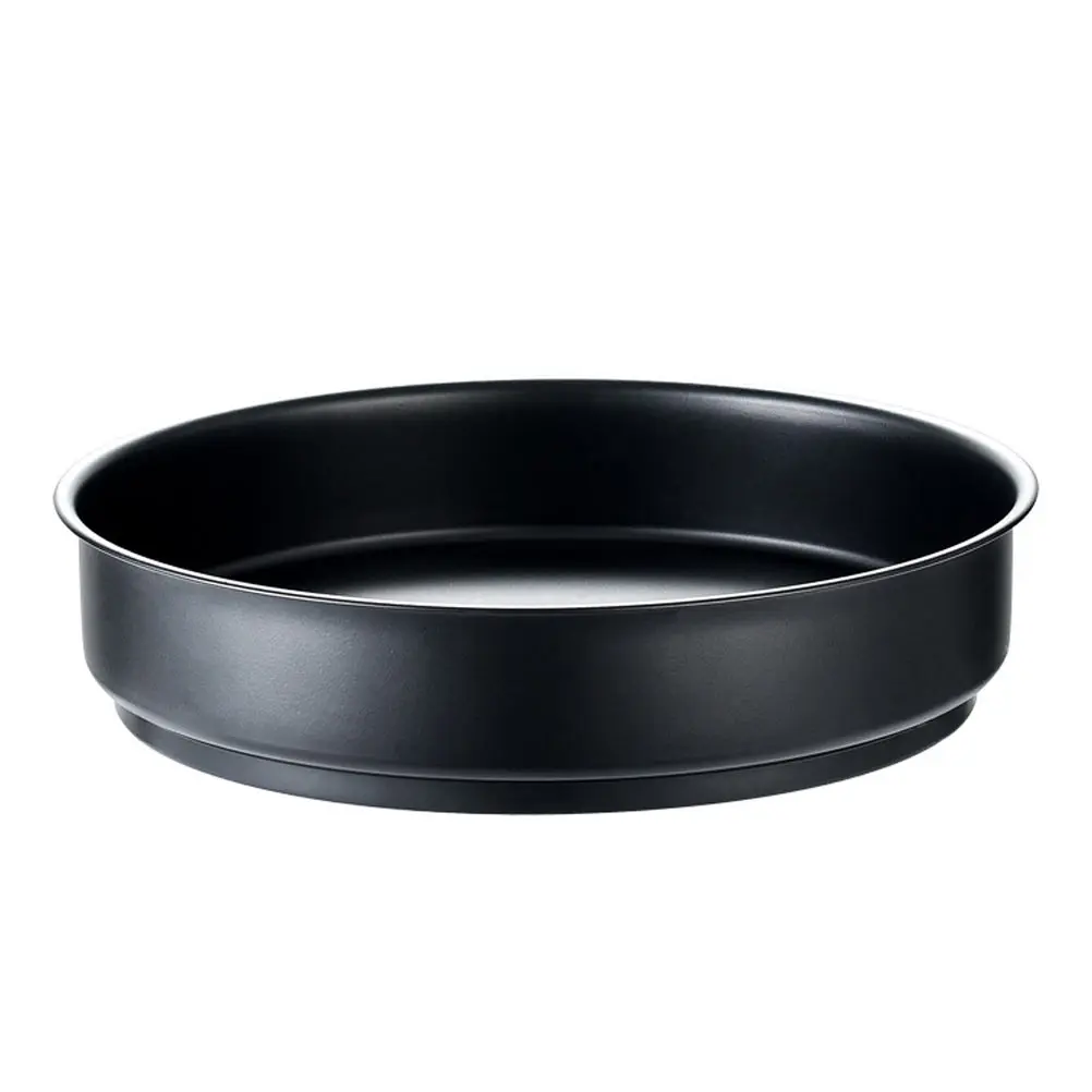 

1pc Multipurpose Storage Tray Black Round Desktop Organizer For Kitchen Seasoning Fruit Keys Sundries Home Decoration