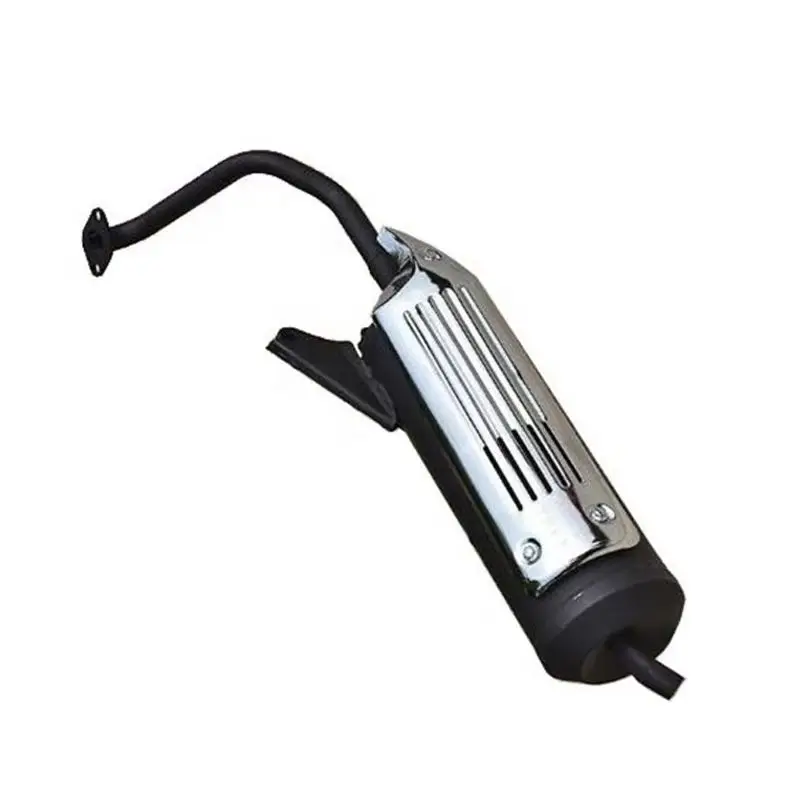

Motorcycle Exhaust Muffler for Kymco Haojin Loncin Italika Jonway Wangye Dayun Baotian Scooter LX125 GY6125 HJ125 BT125Q Muffler