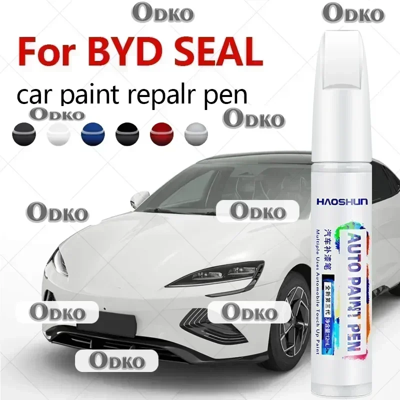 Für BYD SEAL 2023-2025 D40 D60 Lackreparaturstift Kratzerentferner DIY Auto-Zubehör Schwarz Weiß Grün Grau Blau – Detail 10