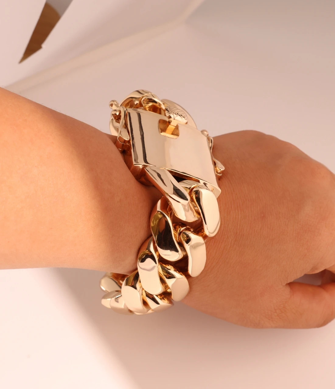 

30 мм позолота 14 карат, Майами, кубинский стиль, хип-хоп рок, медные браслеты, ожерелья, браслеты, украшения, мужские толстые стили