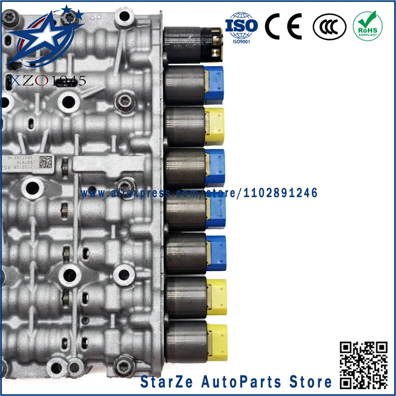 

8HP55A ZF8HP55A 8HP50 ZF8HP50 8HP45 8HP55 8HP70 ZF8HP55 ZF8HP70 8-speed transmission valve body, suitable for BMW, Jaguar and La
