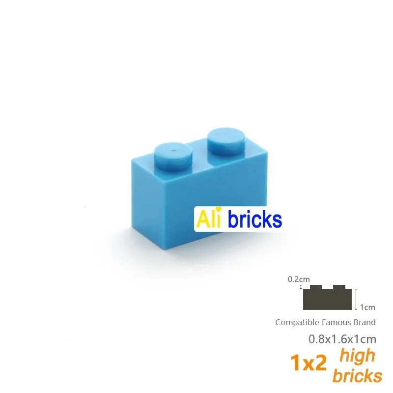 50 Stück 3004 Dicke 1x2 Noppen-Bausteine Spielzeug für Technische Bauwerke Bausteine Spielzeug für Kinder Geschenk Kompatibel Lehrreich Kreativ DIY – Detail 36