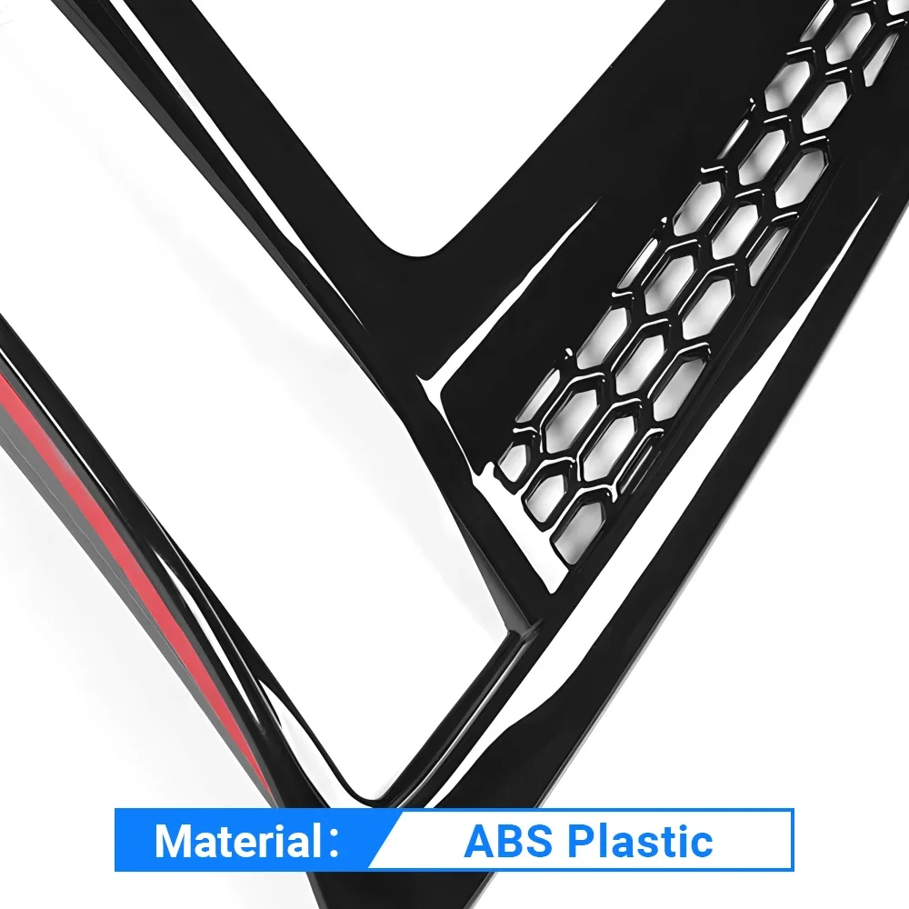 الجبهة الضباب إطار المصباح الزخارف لهوندا CR-V 2023 2024 2025 CRV 6th Gen الهجين ألياف الكربون ABS سيارة فوجليت غطاء الملحقات